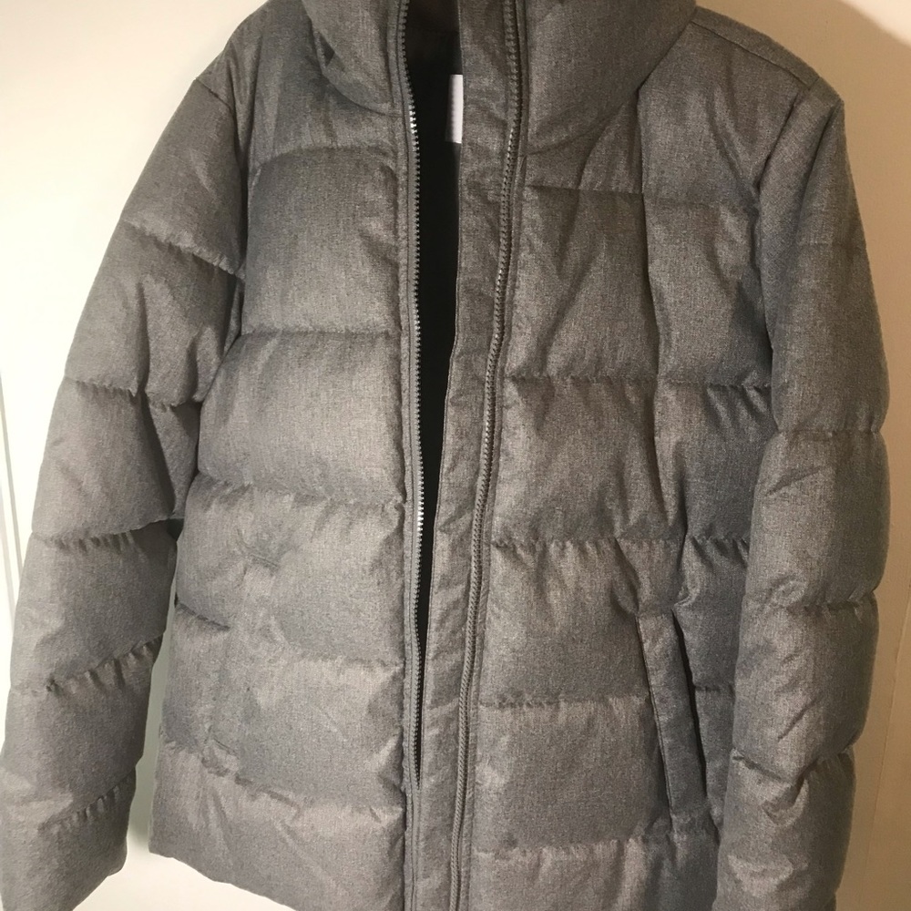 Boys Brand New Gray Coat Size XS